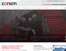 Tablet Screenshot of canem.com